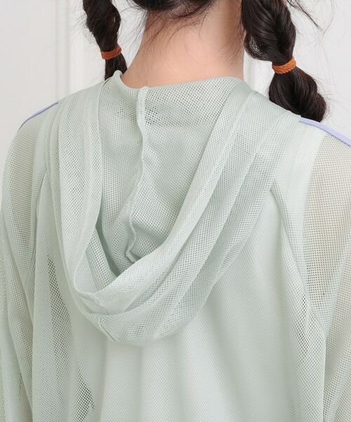 PINK-latte / ピンク ラテ パーカー | メッシュラインジップパーカ | 詳細5