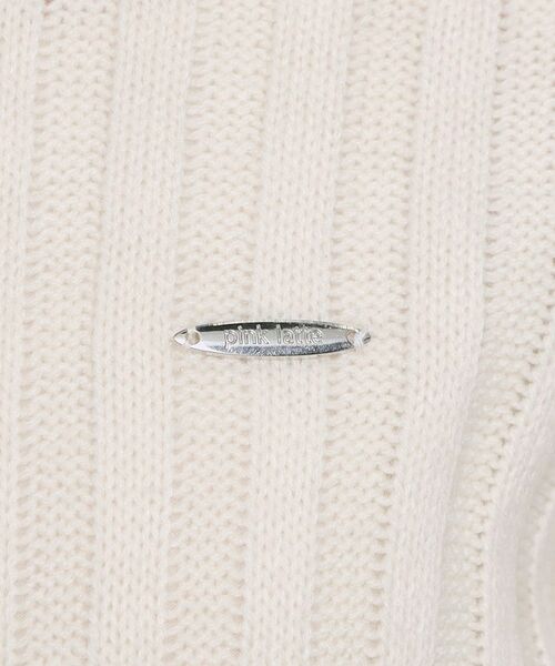 PINK-latte / ピンク ラテ カーディガン・ボレロ | ダブルジップビッグカラーニット | 詳細11