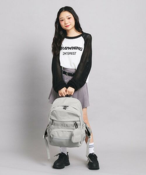 PINK-latte / ピンク ラテ リュック・バックパック | 【容量約30L】ポーチ付き多機能リュック | 詳細4