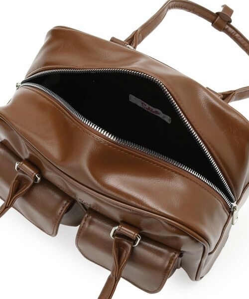 PINK-latte / ピンク ラテ ハンドバッグ | アウトポケット ロングハンドルバッグ | 詳細13