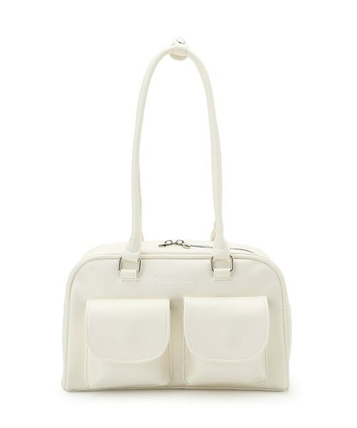 PINK-latte / ピンク ラテ ハンドバッグ | アウトポケット ロングハンドルバッグ | 詳細7