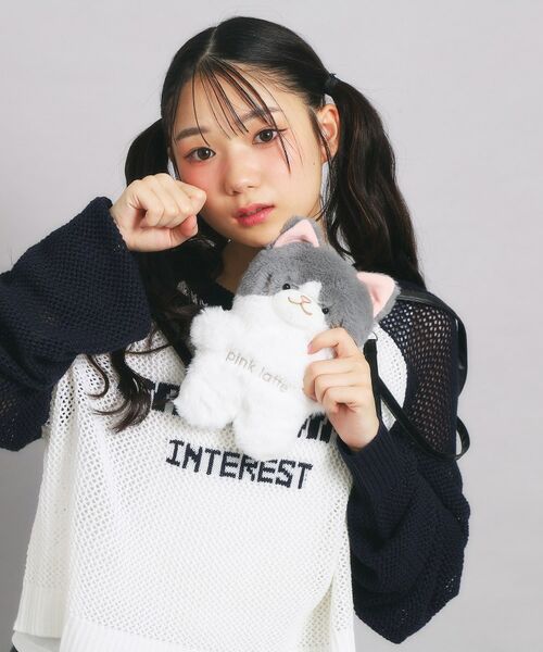 PINK-latte / ピンク ラテ ショルダーバッグ | ぬいぐるみショルダー | 詳細1