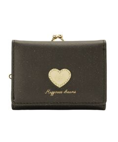 PINK-latte / ピンク ラテ 財布・コインケース・マネークリップ | ハートラメがま口コンパクトウォレット