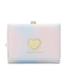 PINK-latte / ピンク ラテ 財布・コインケース・マネークリップ | ハートラメがま口コンパクトウォレット