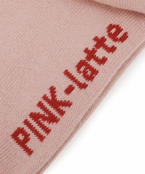PINK-latte / ピンク ラテ ソックス | 【15cm丈】ハートロゴ刺繍クルー | 詳細7