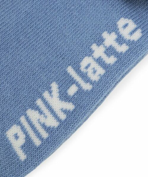 PINK-latte / ピンク ラテ ソックス | 【15cm丈】バックロゴクルー | 詳細7