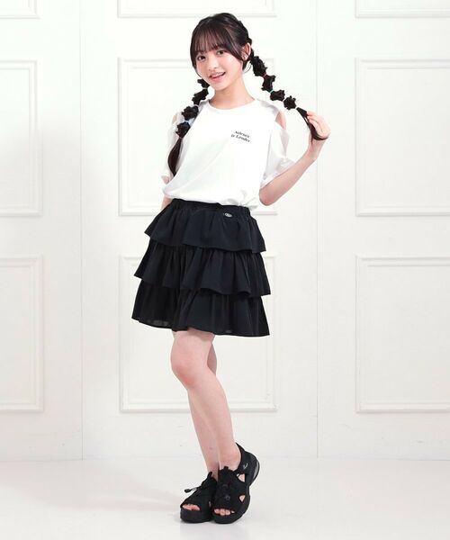 PINK-latte / ピンク ラテ Tシャツ | 肩あきバックプリントビッグTシャツ | 詳細9