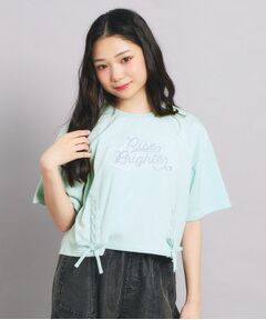 PINK-latte / ピンク ラテ Tシャツ | レースアップTシャツ