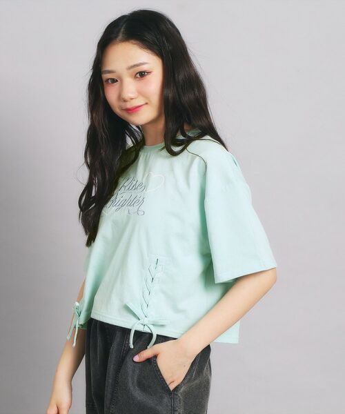 PINK-latte / ピンク ラテ Tシャツ | レースアップTシャツ | 詳細16