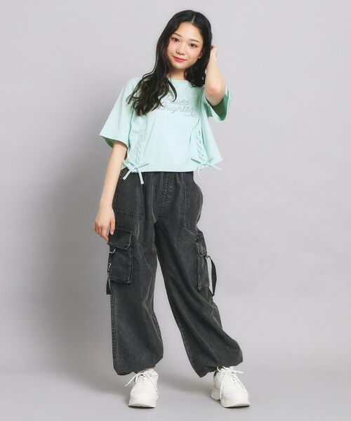 PINK-latte / ピンク ラテ Tシャツ | レースアップTシャツ | 詳細17