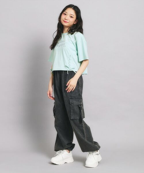 PINK-latte / ピンク ラテ Tシャツ | レースアップTシャツ | 詳細18