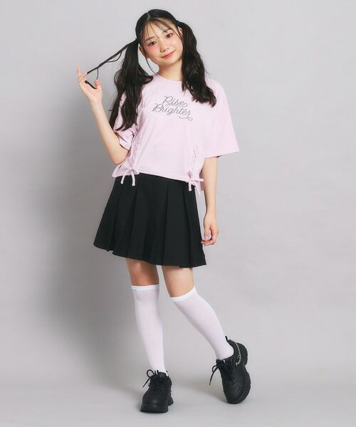 PINK-latte / ピンク ラテ Tシャツ | レースアップTシャツ | 詳細22