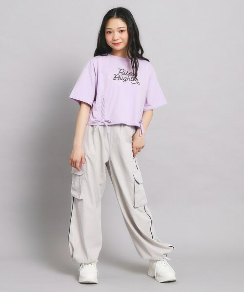 PINK-latte / ピンク ラテ Tシャツ | レースアップTシャツ | 詳細25