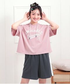 PINK-latte / ピンク ラテ セットアップ | 【セットアップアイテム】半袖パーカ＋ハーフパンツセット