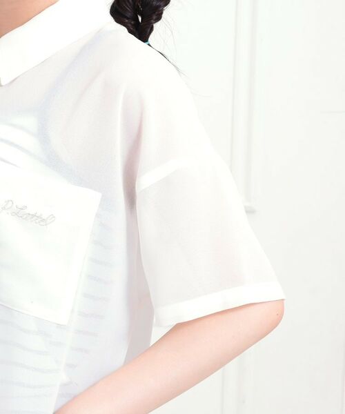 PINK-latte / ピンク ラテ その他トップス | 【セットアイテム】半袖シアーシャツ+冷感キャミセット | 詳細7