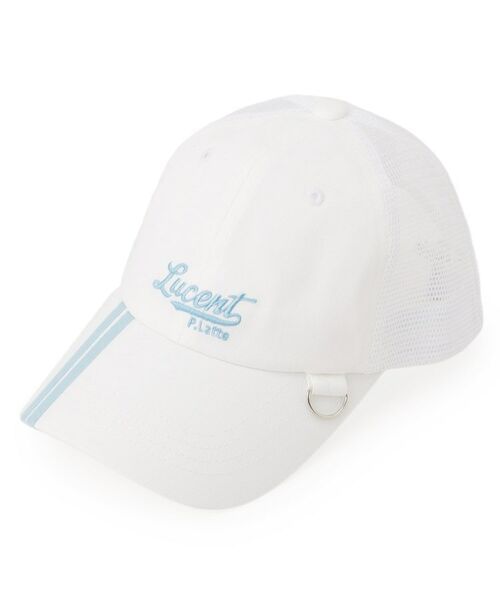 PINK-latte / ピンク ラテ キャップ | 【接触冷感】2本ラインキャップ | 詳細1