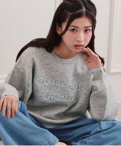 PINK-latte / ピンク ラテ ニット・セーター | コード風ステッチニットプルオーバー