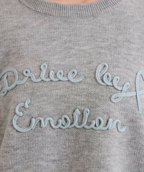 PINK-latte / ピンク ラテ ニット・セーター | コード風ステッチニットプルオーバー | 詳細14