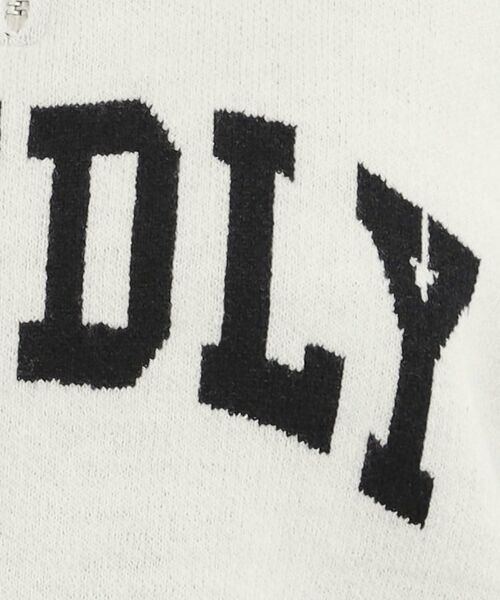 PINK-latte / ピンク ラテ ニット・セーター | もちもちハーフZIPニットプルオーバー | 詳細10