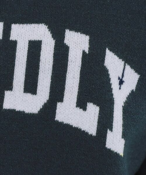 PINK-latte / ピンク ラテ ニット・セーター | もちもちハーフZIPニットプルオーバー | 詳細14