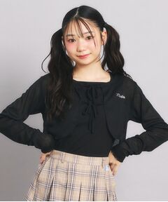 PINK-latte / ピンク ラテ その他トップス | 【セットアイテム】シアーテレコボレロ＋タンクセット