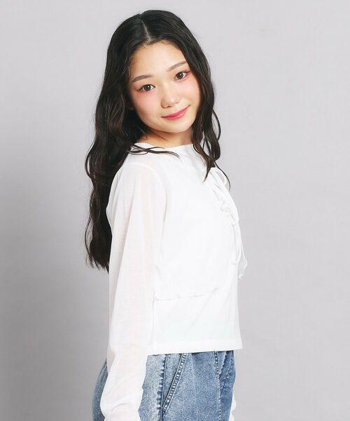 PINK-latte / ピンク ラテ その他トップス | 【セットアイテム】シアーテレコボレロ+タンクセット | 詳細11