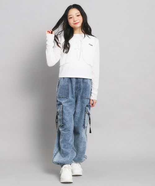 PINK-latte / ピンク ラテ その他トップス | 【セットアイテム】シアーテレコボレロ+タンクセット | 詳細12