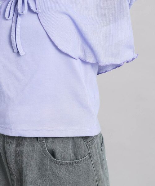 PINK-latte / ピンク ラテ その他トップス | 【セットアイテム】シアーテレコボレロ+タンクセット | 詳細7