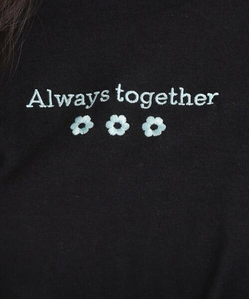 PINK-latte / ピンク ラテ Tシャツ | くまちゃんビッグロンT | 詳細15