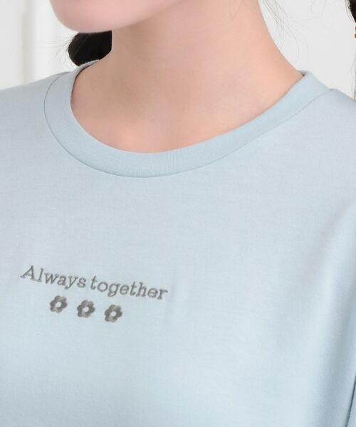 PINK-latte / ピンク ラテ Tシャツ | くまちゃんビッグロンT | 詳細4