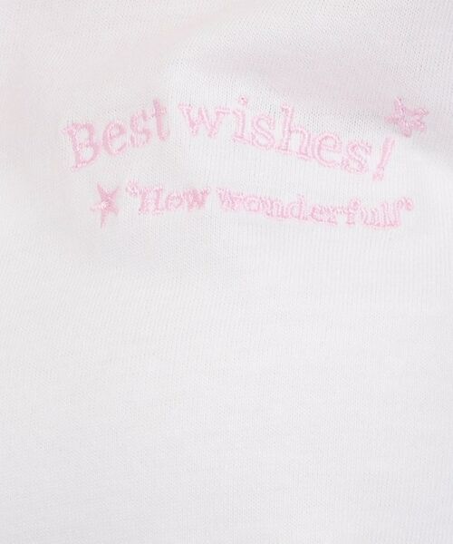 PINK-latte / ピンク ラテ Tシャツ | リンガープリントロンT | 詳細11