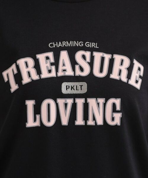 PINK-latte / ピンク ラテ Tシャツ | 【プチプラ】カレッジロンT | 詳細17