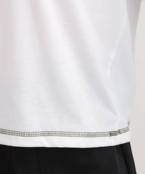 PINK-latte / ピンク ラテ カットソー | レイヤード風肩あきロンT | 詳細8