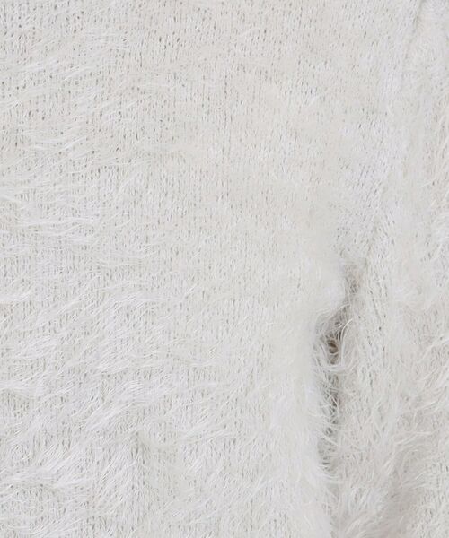 PINK-latte / ピンク ラテ ニット・セーター | ふわふわパフスリーブ半袖トップス | 詳細15