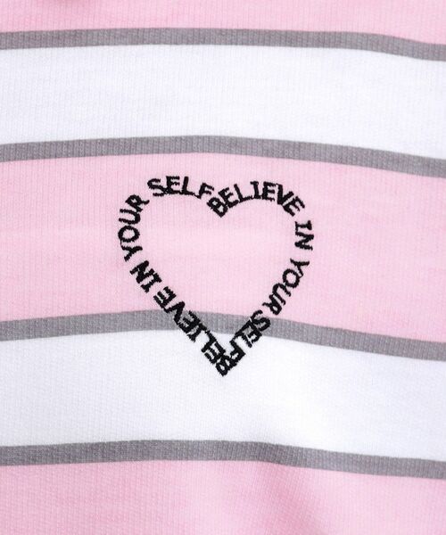 PINK-latte / ピンク ラテ ポロシャツ | 衿付きビッグラガーシャツ | 詳細10