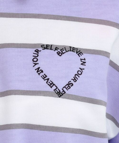 PINK-latte / ピンク ラテ ポロシャツ | 衿付きビッグラガーシャツ | 詳細14