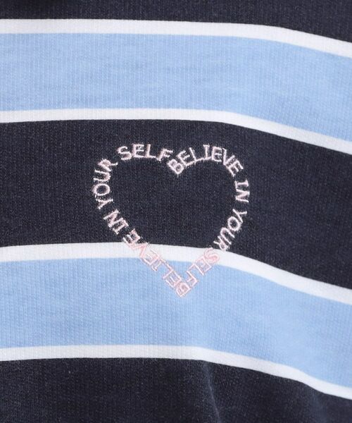 PINK-latte / ピンク ラテ ポロシャツ | 衿付きビッグラガーシャツ | 詳細18