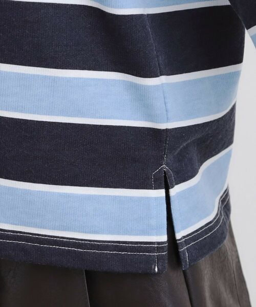 PINK-latte / ピンク ラテ ポロシャツ | 衿付きビッグラガーシャツ | 詳細6