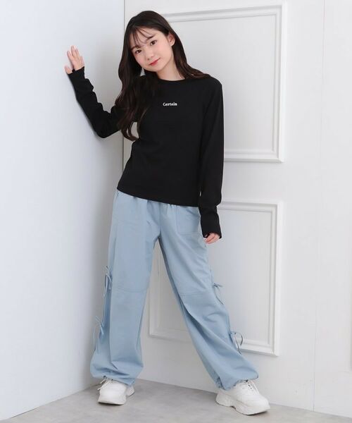 PINK-latte / ピンク ラテ カットソー | シンプルテレコプルオーバー | 詳細13