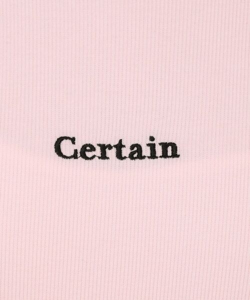 PINK-latte / ピンク ラテ カットソー | シンプルテレコプルオーバー | 詳細18