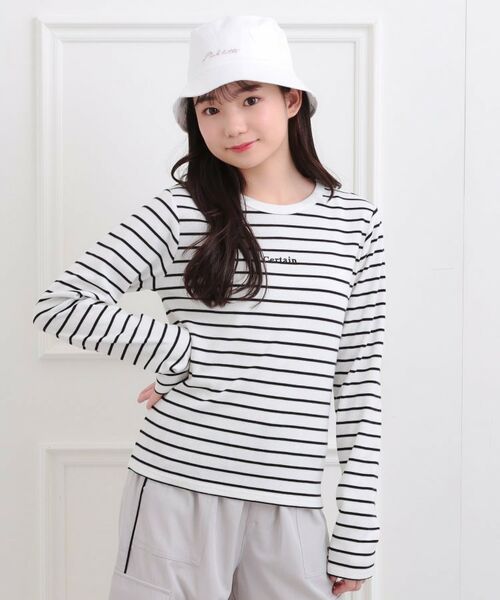 PINK-latte / ピンク ラテ カットソー | シンプルテレコプルオーバー | 詳細19