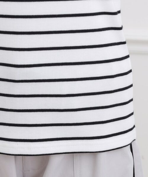 PINK-latte / ピンク ラテ カットソー | シンプルテレコプルオーバー | 詳細6