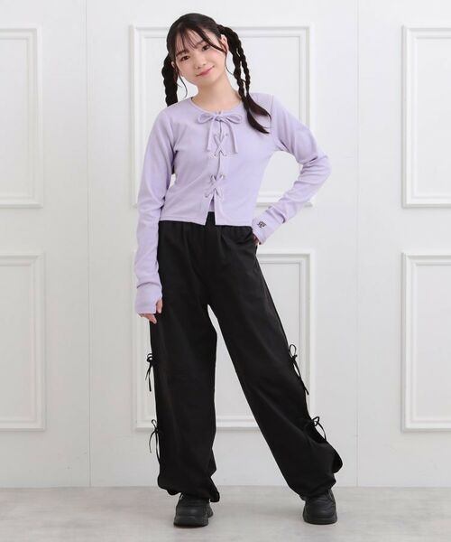 PINK-latte / ピンク ラテ カットソー | レースアップテレコプルオーバー | 詳細19