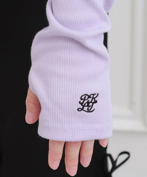 PINK-latte / ピンク ラテ カットソー | レースアップテレコプルオーバー | 詳細6