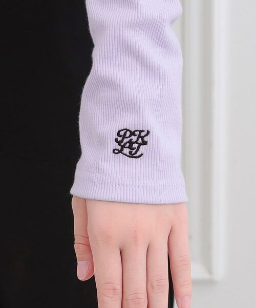 PINK-latte / ピンク ラテ カットソー | レースアップテレコプルオーバー | 詳細8