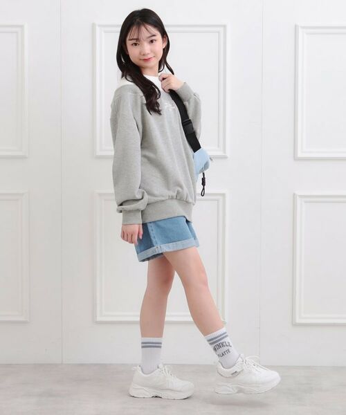 PINK-latte / ピンク ラテ カットソー | ラメ裏毛オフショル風プルオーバー | 詳細16