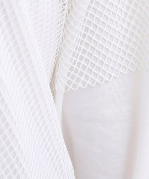 PINK-latte / ピンク ラテ カットソー | メッシュレイヤード風ロングT | 詳細11