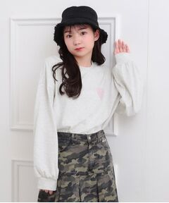 PINK-latte / ピンク ラテ Tシャツ | メルトハートビッグチュニックロンT