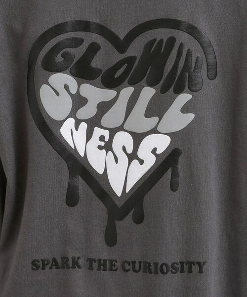 PINK-latte / ピンク ラテ Tシャツ | メルトハートビッグチュニックロンT | 詳細11