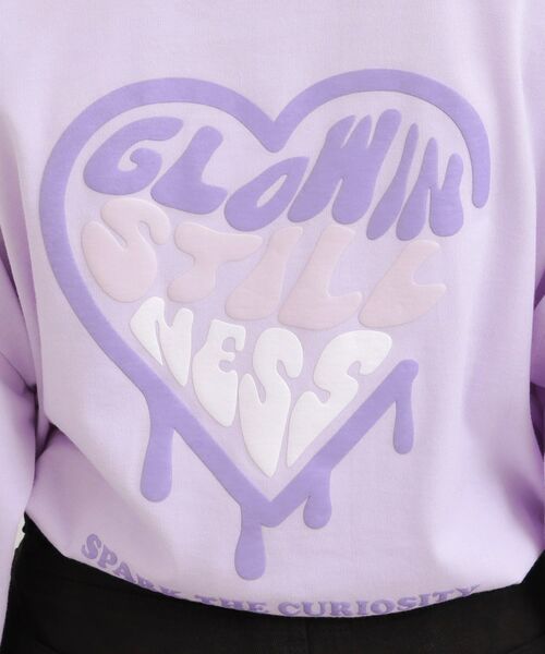 PINK-latte / ピンク ラテ Tシャツ | メルトハートビッグチュニックロンT | 詳細14